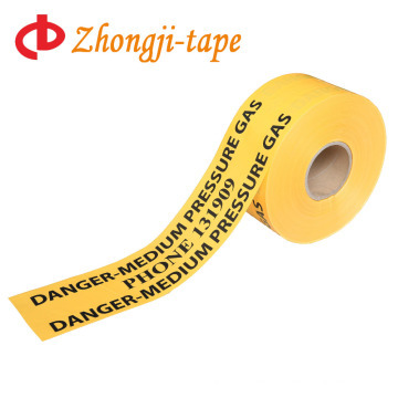 1000' non-detectable pe yellow underground tape